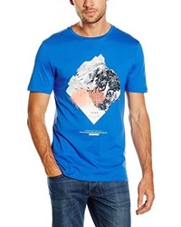 blaues T-shirt von Jack & Jones