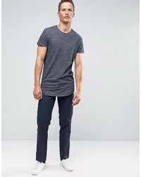 blaues T-shirt von Jack and Jones