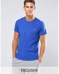 blaues T-shirt von Jack Wills