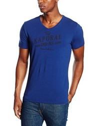 blaues T-shirt von Kaporal