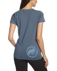 blaues T-shirt von Mammut