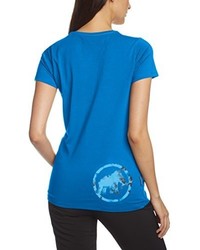 blaues T-shirt von Mammut