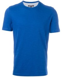 blaues T-shirt von Michael Kors