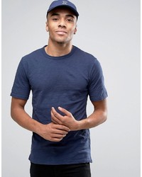 blaues T-shirt von Minimum