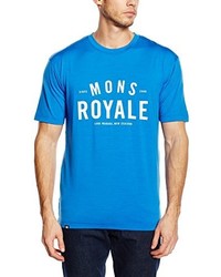 blaues T-shirt von Mons Royale