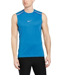 blaues T-shirt von Nike