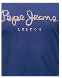 blaues T-shirt von Pepe Jeans