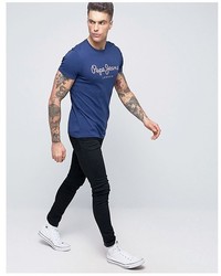 blaues T-shirt von Pepe Jeans