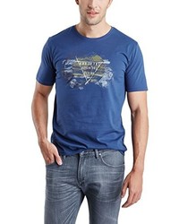 blaues T-shirt von Pioneer