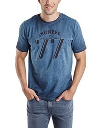 blaues T-shirt von Pioneer