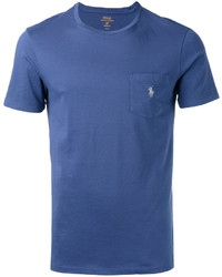 blaues T-shirt von Polo Ralph Lauren
