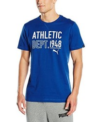 blaues T-shirt von Puma