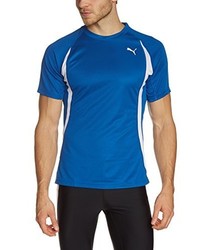 blaues T-shirt von Puma