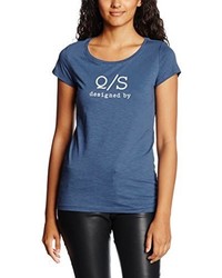 blaues T-shirt von Q/S designed by