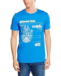 blaues T-shirt von Star Wars