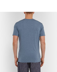 blaues T-shirt von Zimmerli