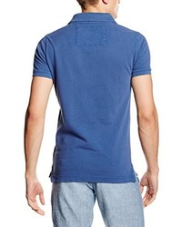 blaues T-shirt von Superdry