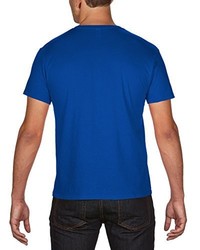 blaues T-shirt