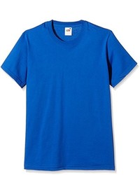 blaues T-shirt