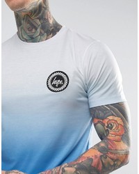 blaues T-shirt von Hype