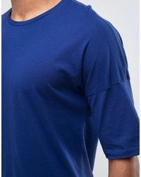 blaues T-shirt von Benetton