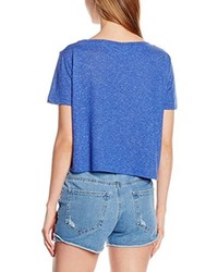 blaues T-shirt von Vero Moda