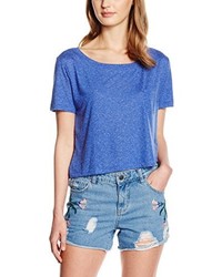 blaues T-shirt von Vero Moda