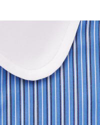 blaues vertikal gestreiftes Businesshemd von Polo Ralph Lauren