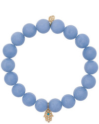 blaues Perlen Armband von Sydney Evan