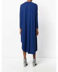 blaues Wollkleid von Carven