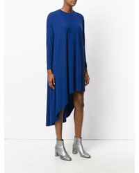 blaues Wollkleid von Carven