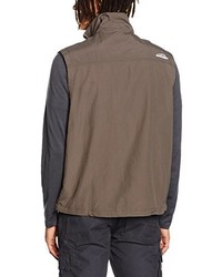 braune ärmellose Jacke von Randoneo