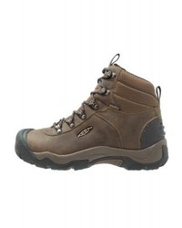 braune Arbeitsstiefel von Keen