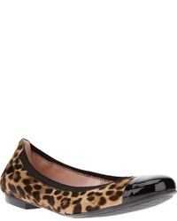 braune Ballerinas mit Leopardenmuster von Pretty Ballerinas