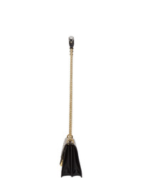 braune bedruckte Satchel-Tasche aus Leder von Fendi