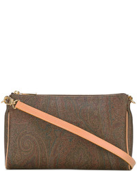 braune bedruckte Taschen von Etro