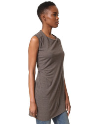 braune Bluse von Rick Owens Lilies