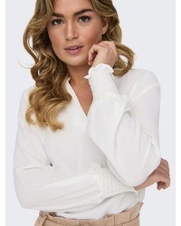 braune Bluse von Only
