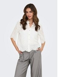 braune Bluse von Only