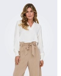braune Bluse von Only