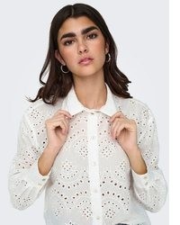 braune Bluse von Only