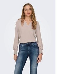 braune Bluse von Only