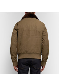 braune Bomberjacke von Acne Studios