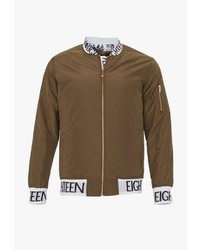 braune Bomberjacke von PLUS EIGHTEEN