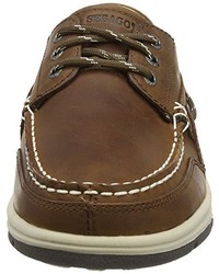 braune Bootsschuhe von Sebago