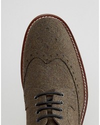 braune Brogues von Ted Baker