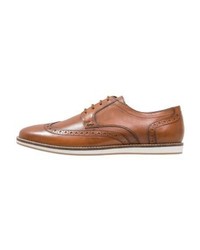 braune Brogues von Pier One