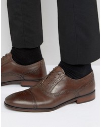 braune Brogues von Red Tape