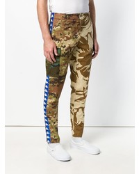 braune Camouflage Jeans von Paura
