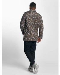 braune Camouflage Militärjacke von Ecko Unltd.